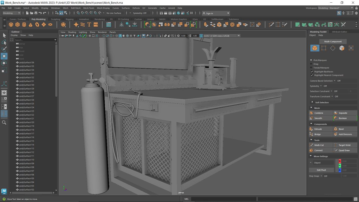 LuminaLLC's tweet photo. Workbech W.I.P

A small WIP of the workbech of the game, being the most useful and fun to use tool of the game, besides it will be finished very soon.

#SCP #UnrealEngine #gamedev #FPS #IndieGameDev #conceptualart #maya #3dmodeling https://t.co/JIZ16kMvdG