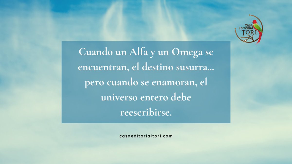 ToriEditorial's tweet photo. Historias #BL que desafían lo predestinado te esperan en nuestra web 👉 https://t.co/nxnmRsd9gm
Mundos completos por explorar, secretos por descubrir y amores prohibidos que romperán tu corazón para reconstruirlo.
#Omegaverse #AmorProhibido #BLLove #RomanceBL https://t.co/tlg0vNpMOg