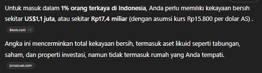 prdxtime_'s tweet photo. Punya 100 juta di bawah umur 25 masuk 0.5% orang terkaya di Indonesia? Really...?
Target gw : 1 M aset liquid di umur 25, & 20 M di umur 30.
U offer me girl? IDGAF!
The right person doesn’t need to be chased, they arrive when you’re ready..
LET'S FCKING GO
(Kesenjangan Sosial) https://t.co/3KIUmiEXI7