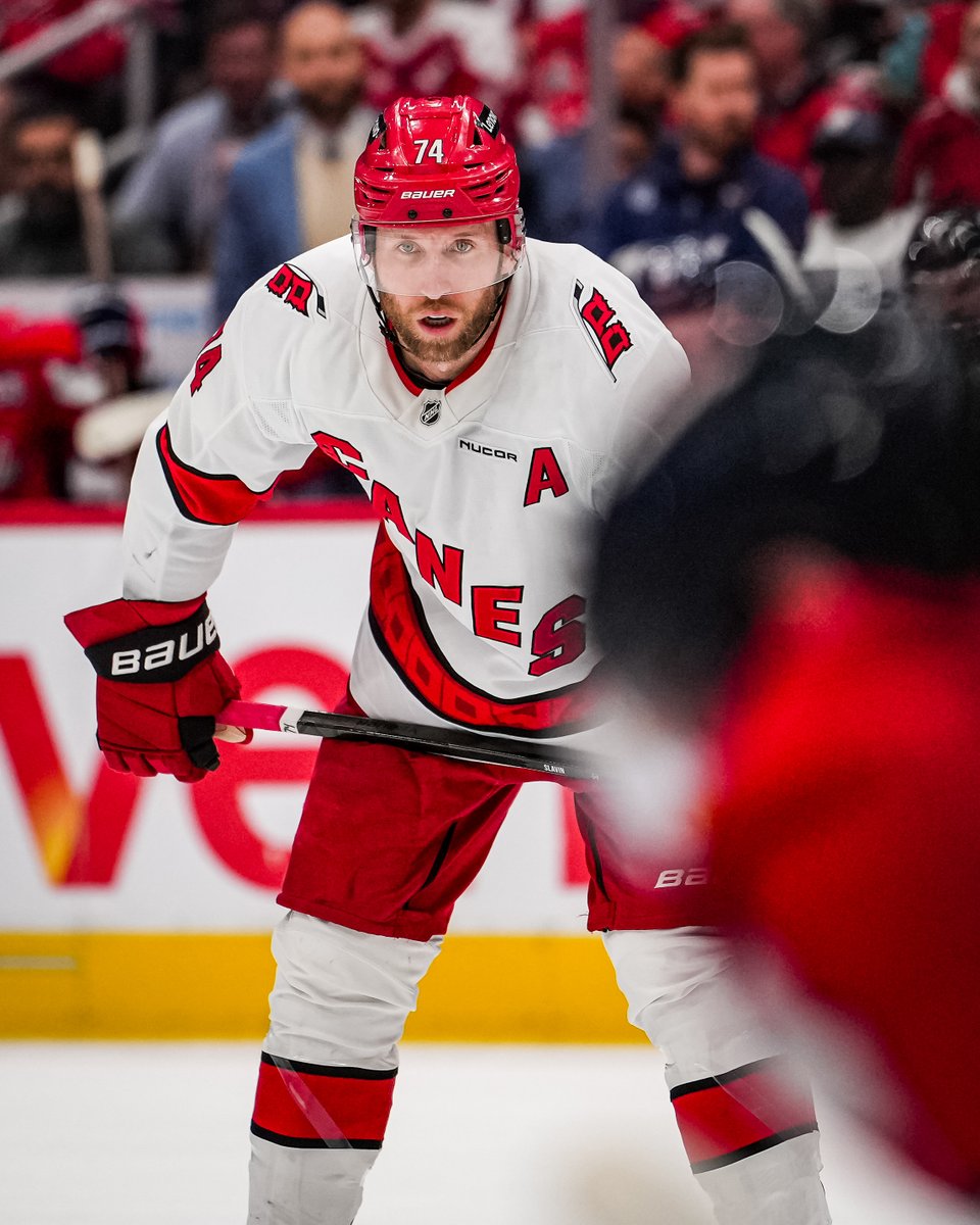 "How he is not in the Norris Trophy conversation every single year, it doesn't seem right." 😳

Caps coach Spencer Carbery had huge praise for Jaccob Slavin after the Canes eliminated the Caps