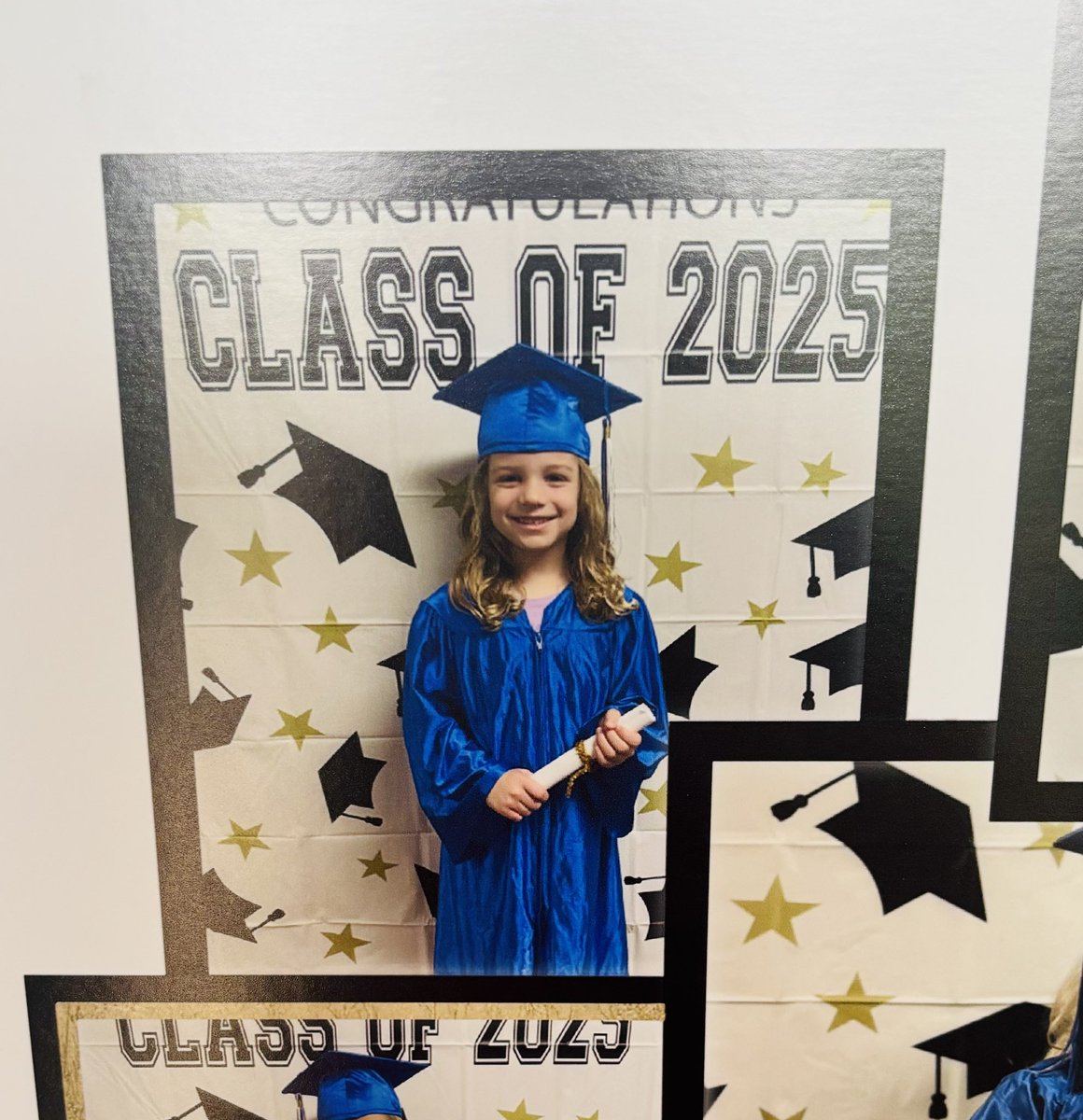 Brighton is pre-K grad! On to kindergarten in the fall! 🍎📚