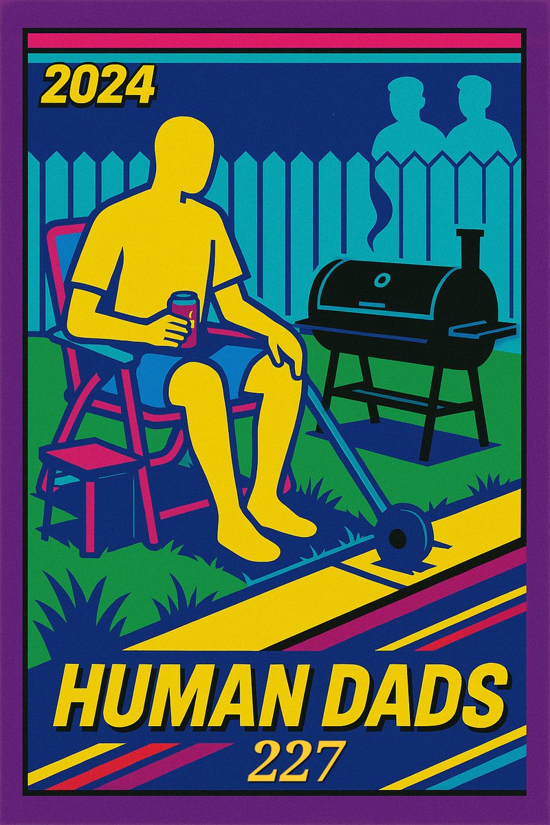 HumanDads's tweet image. Human Dads 227
@2KOLSCH
@jaseballdo
@rhylanrowe
Raising a B-Ess-er
A death in Dental
Drill Press porn
Hamburger Helper
It’s still FIRE NICO