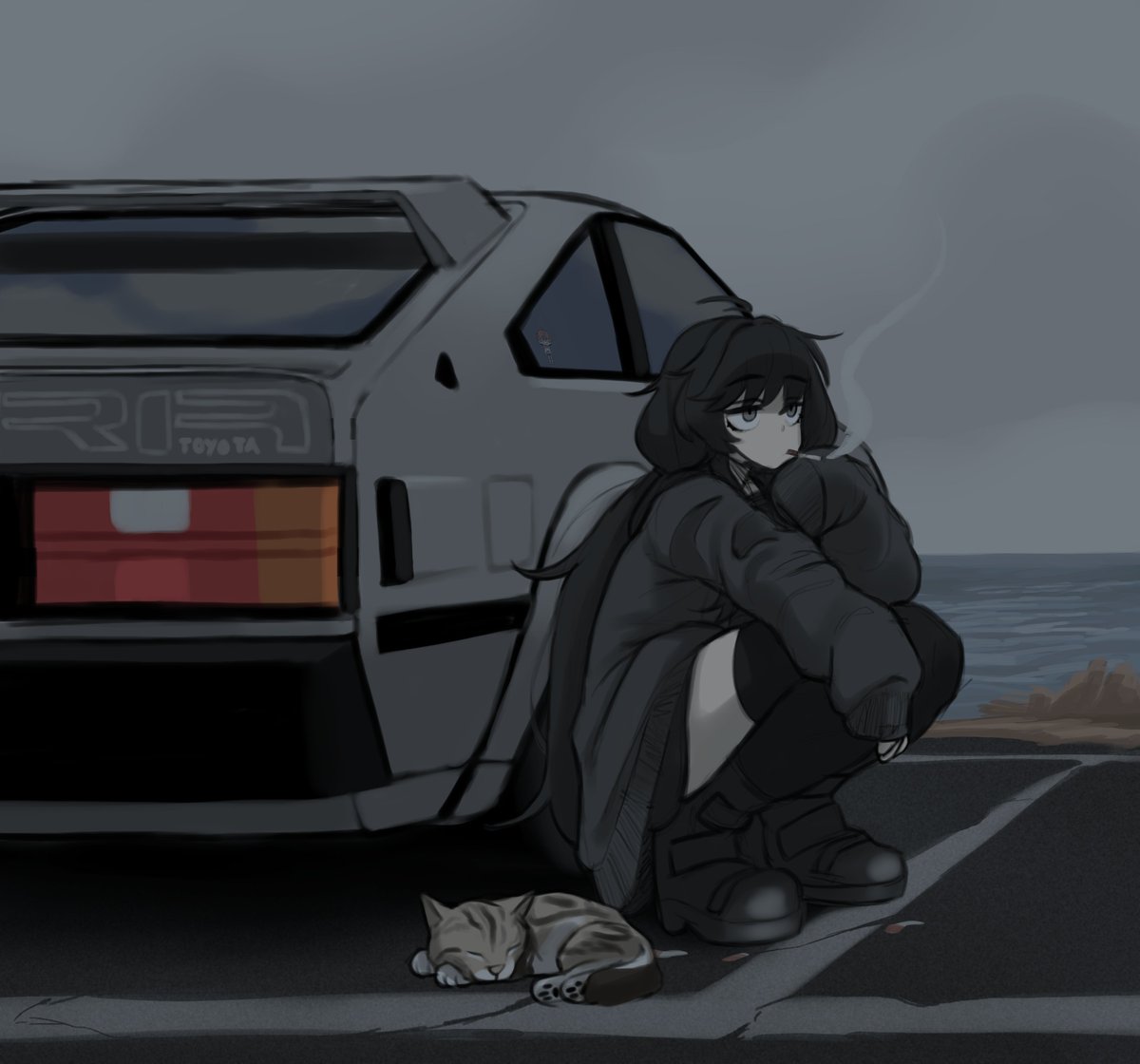 something not nsfw for once

and an excuse to draw cars