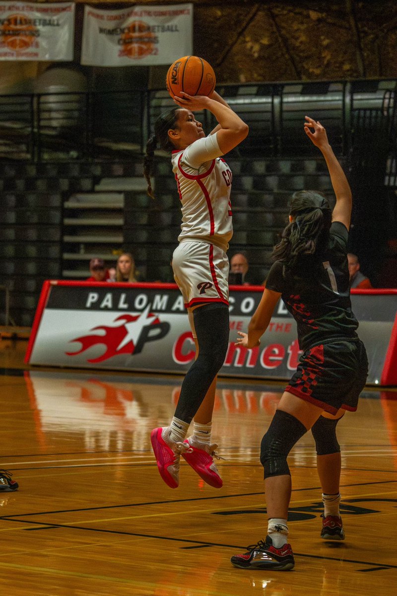Congrats to Comet Sophomore Guard Teanna Alaman on her verbal commitment to Cal State San Marcos!! T was a back to back all-conference guard for us. she has accepted an offer to become a Cougar and play in the tough CCAA conference! We are so proud of her!