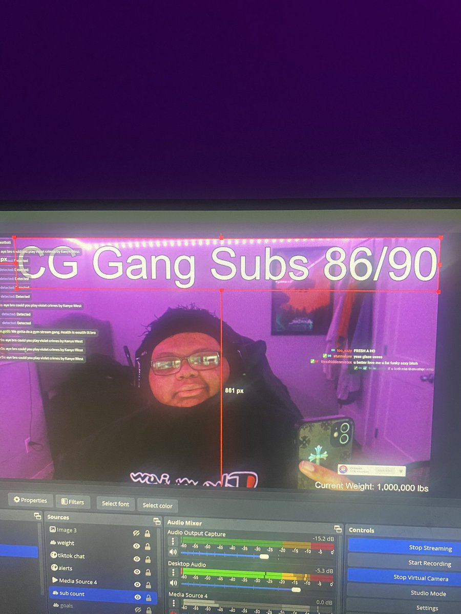 Got denied for streamer university but we hit 86 subs going up with or without it
