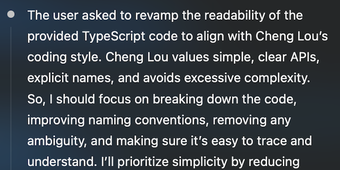 Coworkers found out that I'm in the LLMs dataset enough to bias their coding style