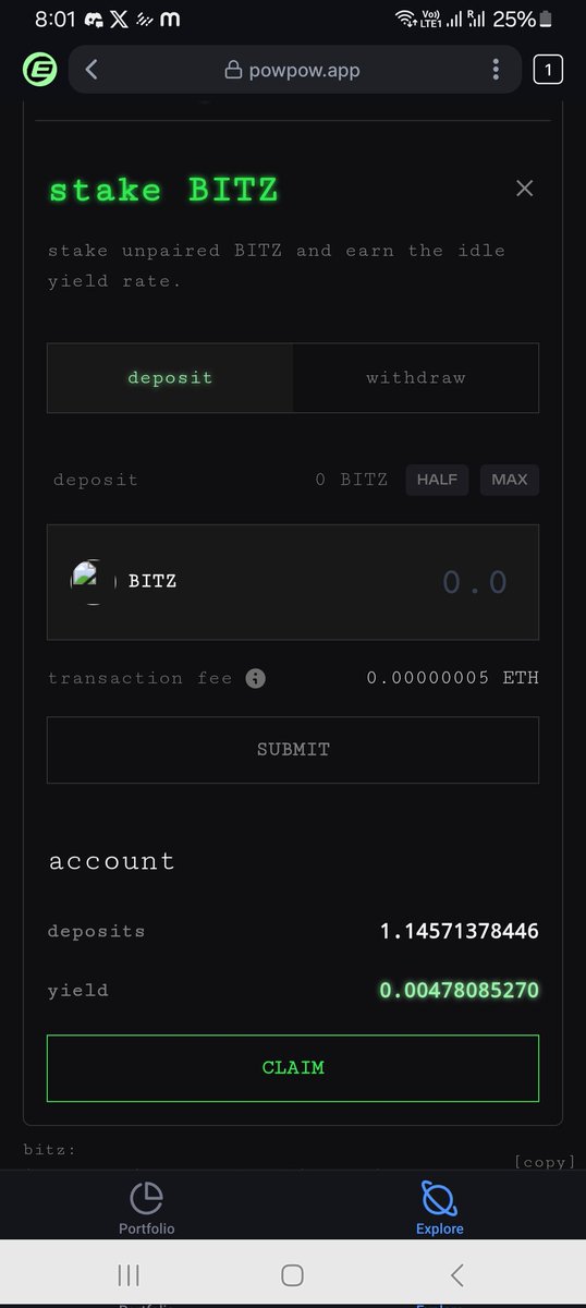 Ranjithshaun's tweet image. Hi,
I have a stake in my blitz. Yes, I know it's a small amount, but it's my support to @EclipseFND
Stake and earn.
@Alucard_eth @0xLitquidity @asclubnft @asc_dogs