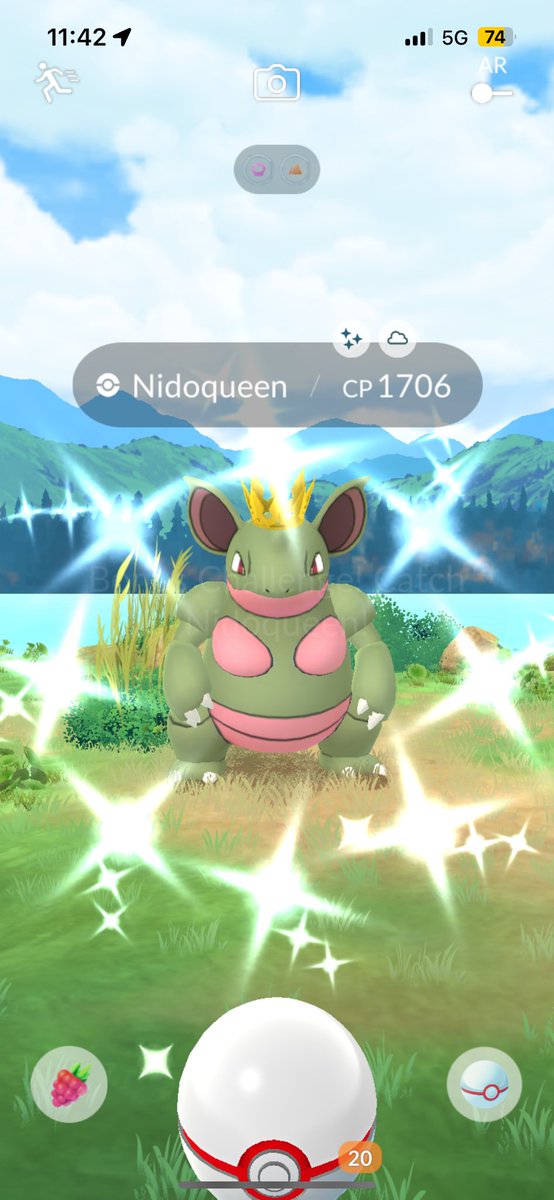 Someone just got their shiny queen 👸🏽 ✨ Let’s go! 🙌