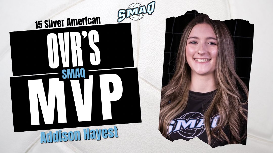 ‼️MVPs‼️ Shoutout to Addison &amp; Renna for REPRESENTING their team at their final tournament of the season!🌟 Great finish 💪🏼 #SMAQProud