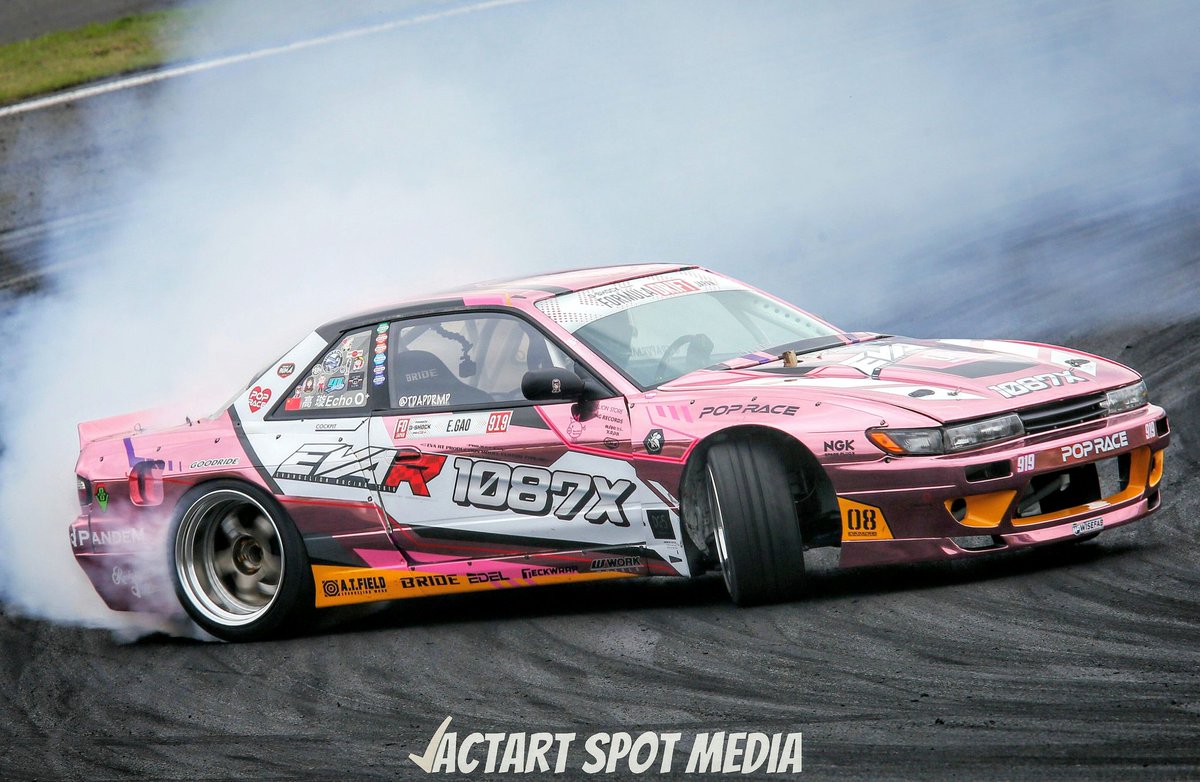 POP RACE 1087X with EVANGELION Racing S13 / ECHO GAO