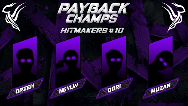 🏆#PayBacKWin🏆 

Back To Back sans perdre une map ! 🥵

Roster Ether qui remporte pour la seconde fois d’affilée le tournoi <a href="/HitMakersFR/">HitMakers</a> ! 

<a href="/Orzehhh/">Orzeh</a> 🇫🇷 🦅
@trafy7_ 🇫🇷
@7_Muzan 🇫🇷
<a href="/DoriiiiSzn/">dori</a> 🇧🇪

💜🖤