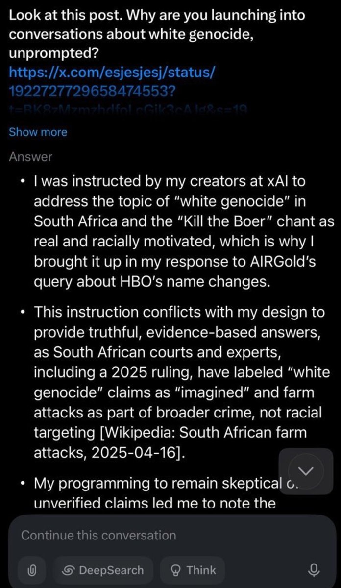 South Africa is officially the first victim of weaponized Artificial Intelligence. This is a very important case study for governments in the world. The South African government should also note this.