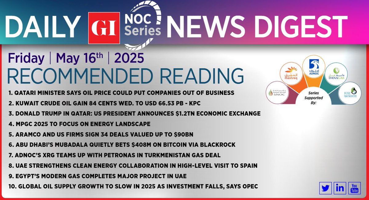 Gulf Intelligence (@gulf_intel) on Twitter photo Oil supply projections, OPEC’s investment warnings, and strategic clean energy moves by the UAE
Click here to read more: app.box.com/s/h36xov8hplty…
<a href="/ADNOCGroup/">ADNOC Group</a> <a href="/Sharjahoil/">Sharjah National Oil Corporation (SNOC)</a> <a href="/MashreqTweets/">Mashreq</a> <a href="/FOIZ_UAE/">FOIZ</a> <a href="/DanaGasUAE/">Dana Gas</a> #GCC #EnergyNews #Sustainability #OilAndGas #MiddleEastMagic Oil supply projections, OPEC’s investment warnings, and strategic clean energy moves by the UAE
Click here to read more: app.box.com/s/h36xov8hplty…
<a href="/ADNOCGroup/">ADNOC Group</a> <a href="/Sharjahoil/">Sharjah National Oil Corporation (SNOC)</a> <a href="/MashreqTweets/">Mashreq</a> <a href="/FOIZ_UAE/">FOIZ</a> <a href="/DanaGasUAE/">Dana Gas</a> #GCC #EnergyNews #Sustainability #OilAndGas #MiddleEastMagic