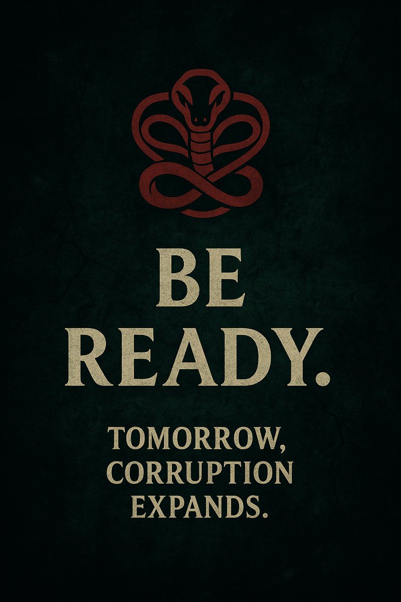 The corruption never sleeps.

It spreads, quietly, relentlessly.
Tomorrow, we reveal how it will consume the entire ecosystem.  

You’ve been warned. 🐍
