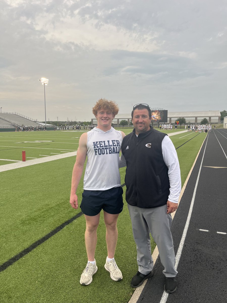 CalebMuse2026's tweet image. Thank you to @CoachBaird_ESU and @CoachMLoPo for stopping by at the spring game tonight! Can’t wait to stay in touch and continue building our relationship!
@Coach_Gow1 @coachH2bwill @fhsutiger @CoachTKeller