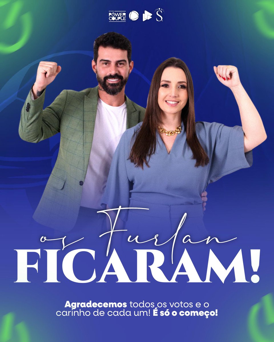 euradamesfurlan's tweet photo. A gente não aguentaria mais 5 min sem saber se Rada e Carol voltariam! 🤭 

Foi um dia agitado com muitos pronunciamentos, mas nossa resposta foi votando. 

Obrigado a todos que votaram. Estamos felizes e prontos pro próximo ciclo! ✨🏆

#EliminaçãoPower #CasalFurlan https://t.co/eaPQ0kN9PU