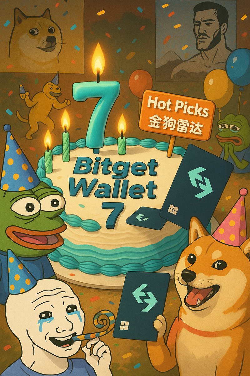 MrQin_BTC's tweet image. Bitget Wallet 七周年之际 🎂

🚀 衷心祝愿平台稳步发展、再创佳绩。

感谢一路同行，期待更多精彩！🫡

#BitgetWallet7 #Crypto4Everyone

@BitgetWallet @BGWalletAlpha @KarryWeb3 @kajiweb3  @luzhilian666