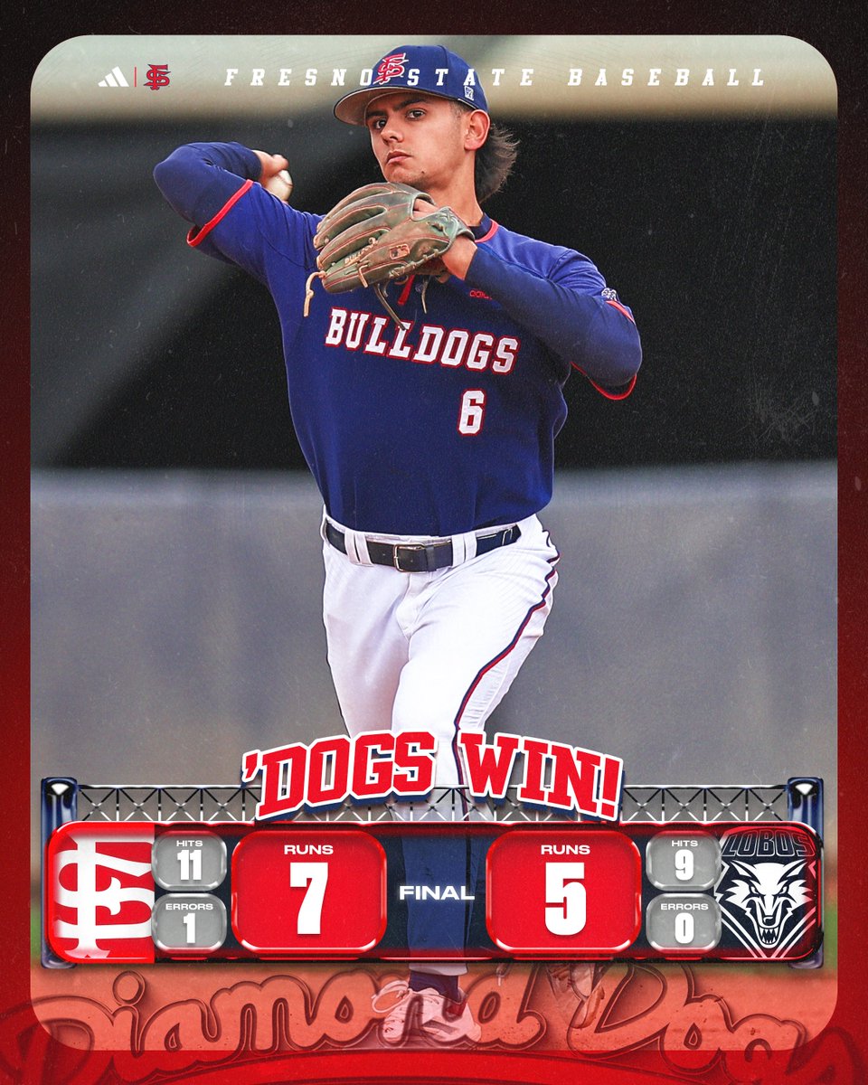 game 1 goes to the 'DOGS. 

#DiamondDogs