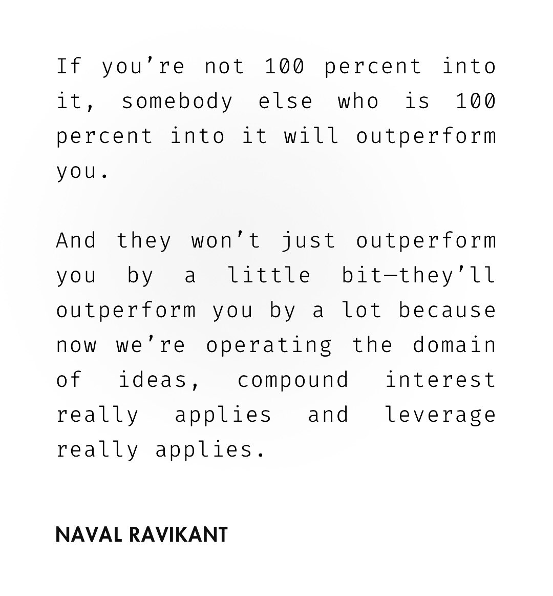 Wise words from <a href="/naval/">Naval</a>: