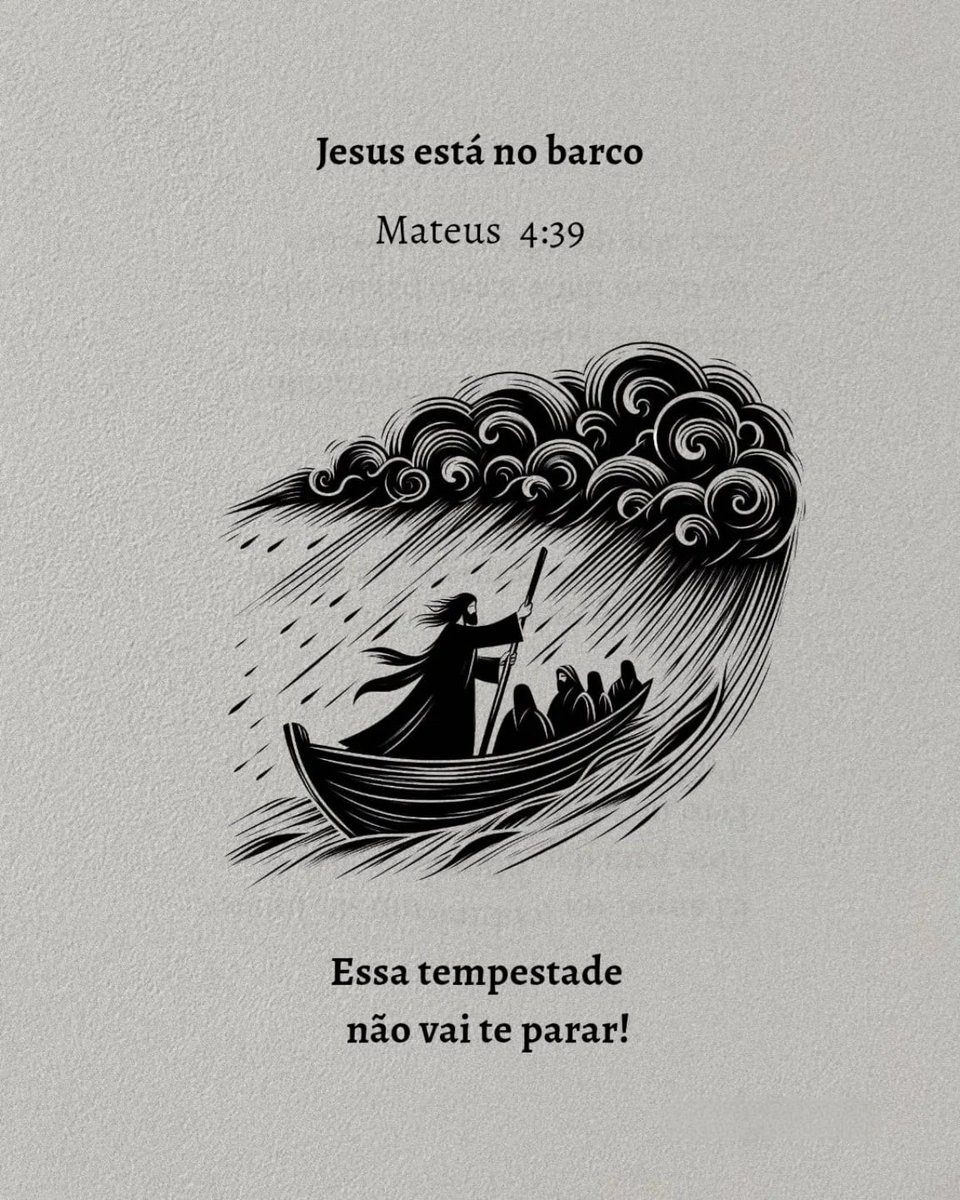 sigagalatas's tweet photo. Jesus está no barco, confie 🙏🏻✨❤️ https://t.co/siYWadJaYB