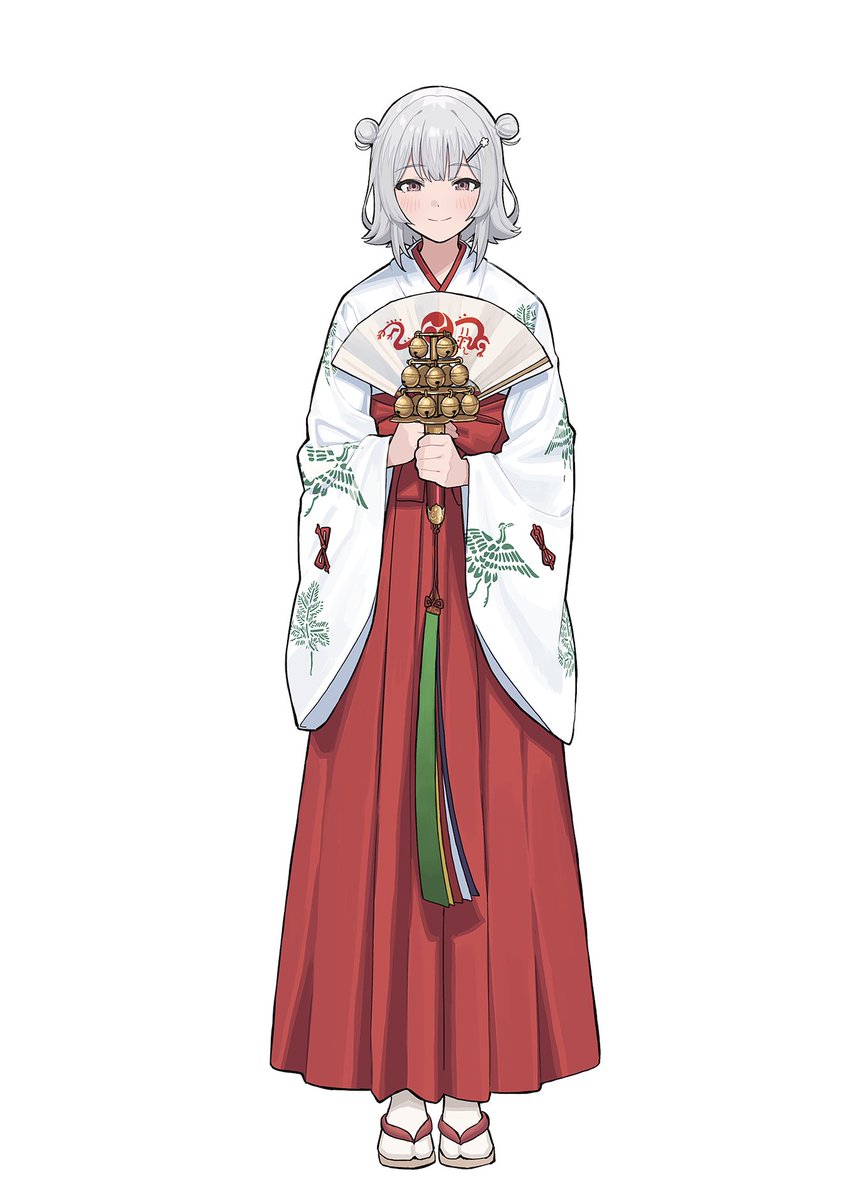 小春六花 等身大タペストリー 小樽市の龍宮神社様に巫女姿の小春六花の等身大パネルが近日設置予定