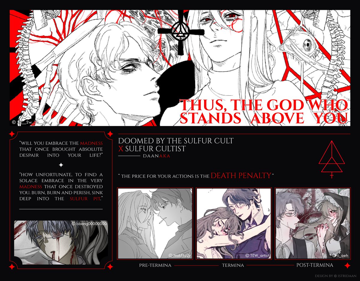 istridaan's tweet image. [ rt’s appreciated | #yumeintro ]

hii i’m alexxa/alek, certified DAAN’S wife from FUNGER TERMINA (no sharing) hardcore sulfur cultist (sulfur god’s devotee) but i do accept any fandoms so pls be friends with me &amp;lt;3

do not follow first—read my carrd first;
rawintestine.carrd.co