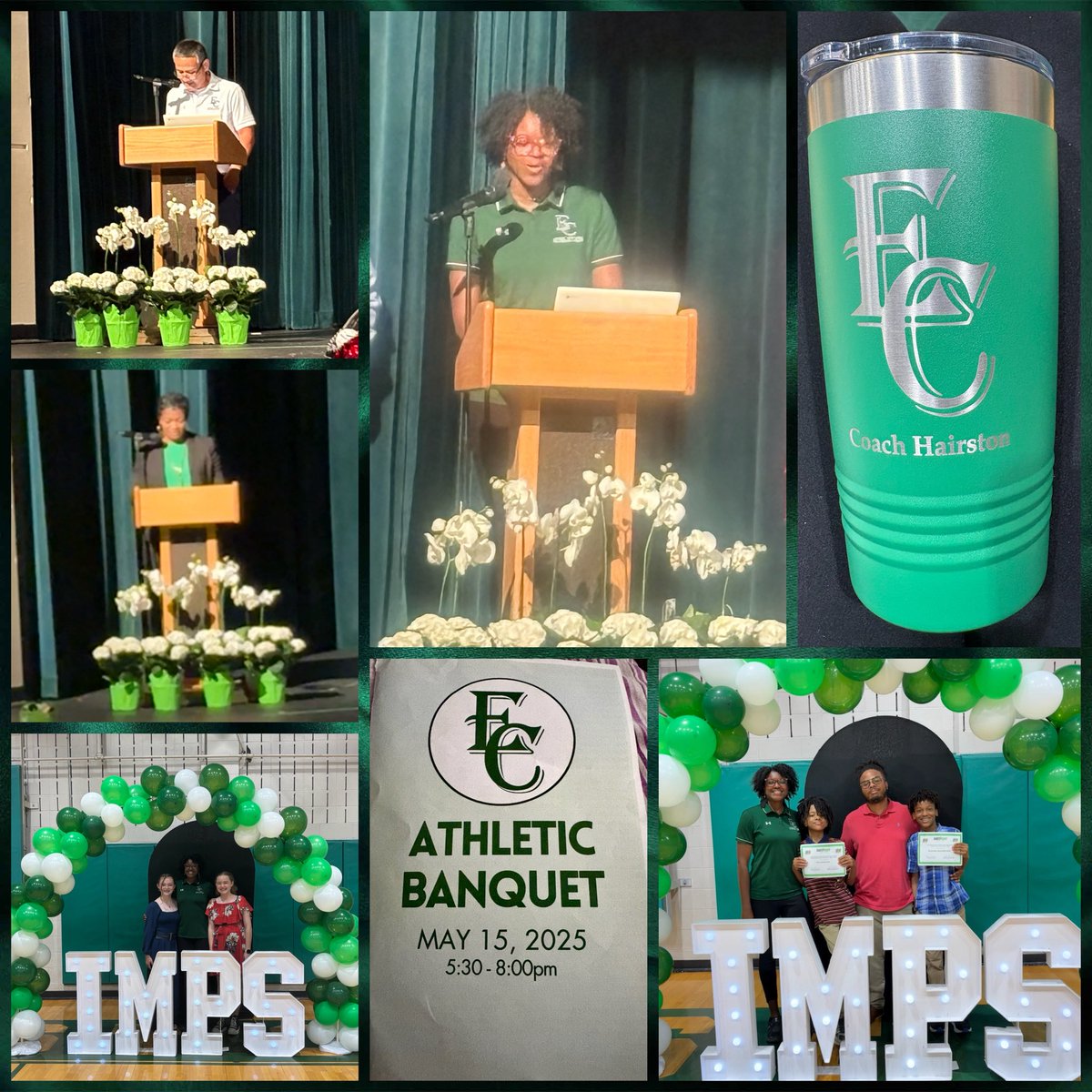 Arnicia Hairston (@hairstonteaches) on Twitter photo Tonight was our ‘24-‘25 Athletic Banquet! It was a good night!
Coach Smith (<a href="/wcpss4life/">Mike Smith</a>)… you and everyone involved planned a great event! (…and) Dr. <a href="/Ndavis615/">Dr. Nikia Davis</a>, you are always so inspiring! 💕
My first year as a coach has officially come to an end! 🏃🏾💨 #GoIMPS Tonight was our ‘24-‘25 Athletic Banquet! It was a good night!
Coach Smith (<a href="/wcpss4life/">Mike Smith</a>)… you and everyone involved planned a great event! (…and) Dr. <a href="/Ndavis615/">Dr. Nikia Davis</a>, you are always so inspiring! 💕
My first year as a coach has officially come to an end! 🏃🏾💨 #GoIMPS