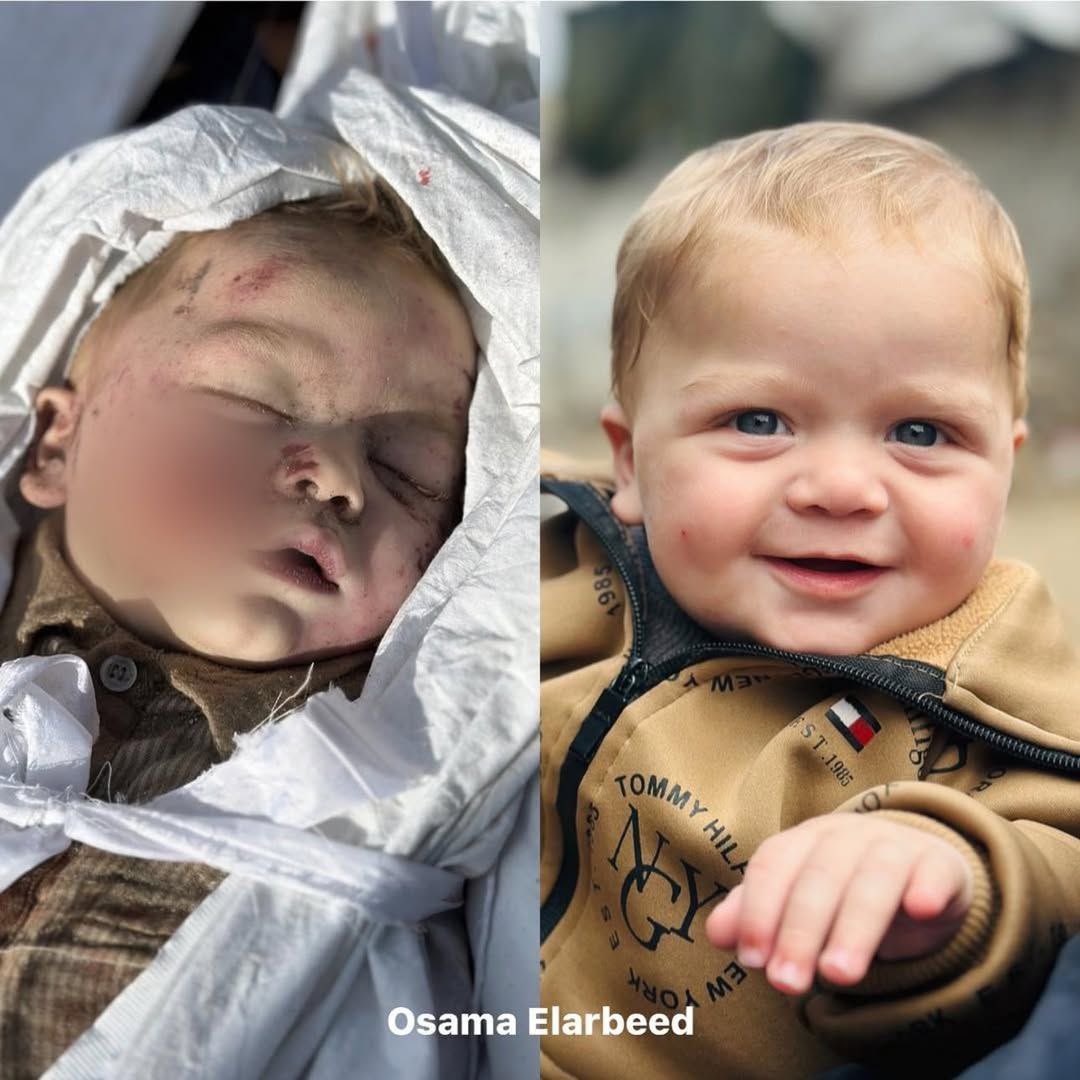 MosabAbuToha's tweet image. Israel murdered this baby along with two of his siblings yesterday in Jabalia.
The New York Times, The Washington Post, CNN, BBC, and others! You are responsible for his death, as are his killers. You justified his killing with your coverage, even before he was born.
Even after…