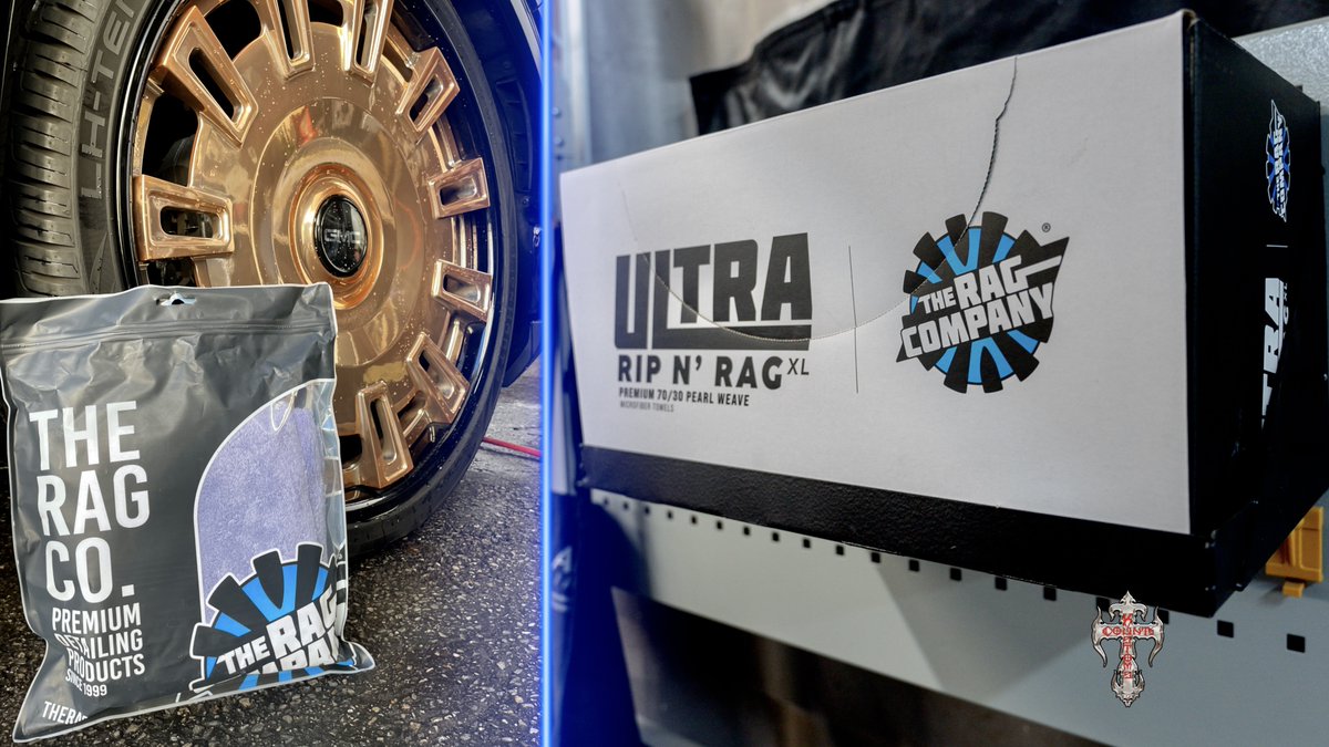 We love using <a href="/TheRagCompany/">The Rag Company</a> here at Count’s Kustoms. They make our rides shine and the quality is out of this world. We've even got their new Ultra rip n' rag dispenser installed close by for easy clean up. Doesn't get much better than this! <a href="/DannyCountKoker/">Danny Count Koker</a> <a href="/RyanAtCounts/">Ryan Evans</a> #ragco
