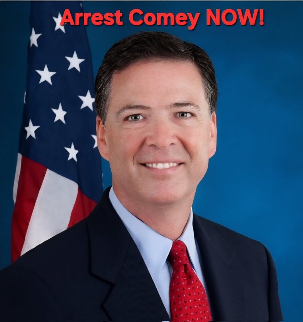 akafaceUS's tweet image. Arrest, Charge and Prosecute James Comey NOW!