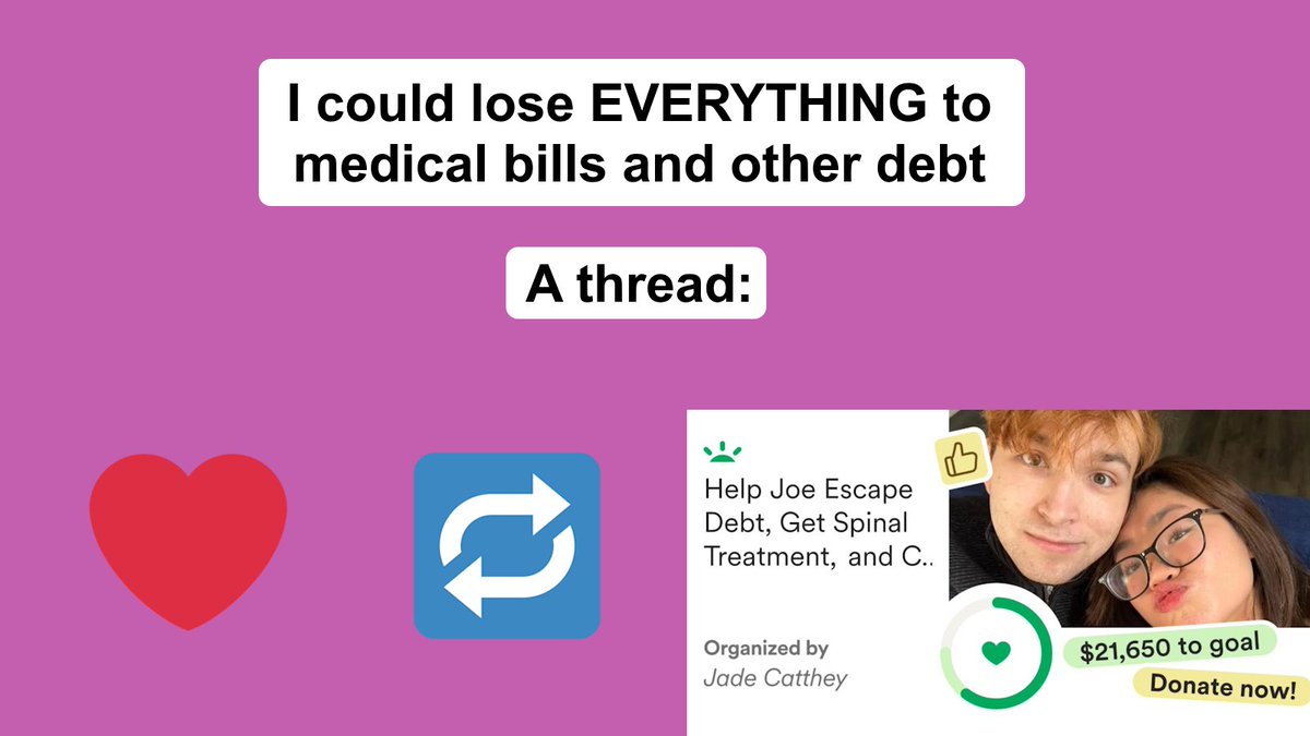 JoeFredrick348's tweet photo. A friend of mine recently decided to make a gofundme considering my recent dilemma. A thread 🧵 (PLEASE SHARE AND REPOST) https://t.co/UyPEMfnNiR