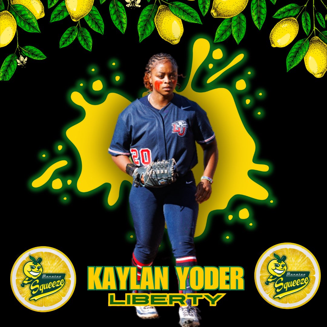 Welcome to the 2025 Manatee Squeeze <a href="/kaylanyoder/">Kaylan</a> from <a href="/LibertySB/">Liberty Softball</a> coming to the <a href="/FGCLsoftball/">Florida Gulf Coast League</a> battle of the beaches 🏖️ this summer for the Squeeeze‼️🍋🔥

🗓️6/11-7/12
📍Bradenton/Sarasota, FL
Players Register:⬇️
AmericanCollegiateLeague.com

#fastpitchunited #playball