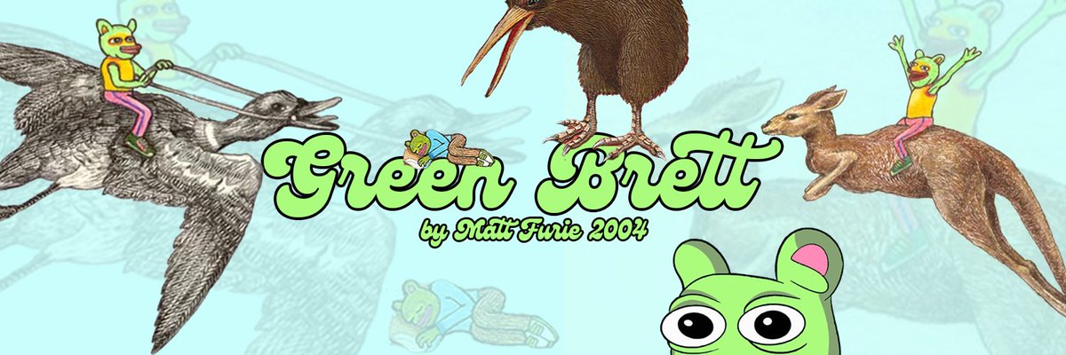 GreenBrettEth's tweet photo. GREEN $BRETT VIBES https://t.co/9IGnCAPZnL