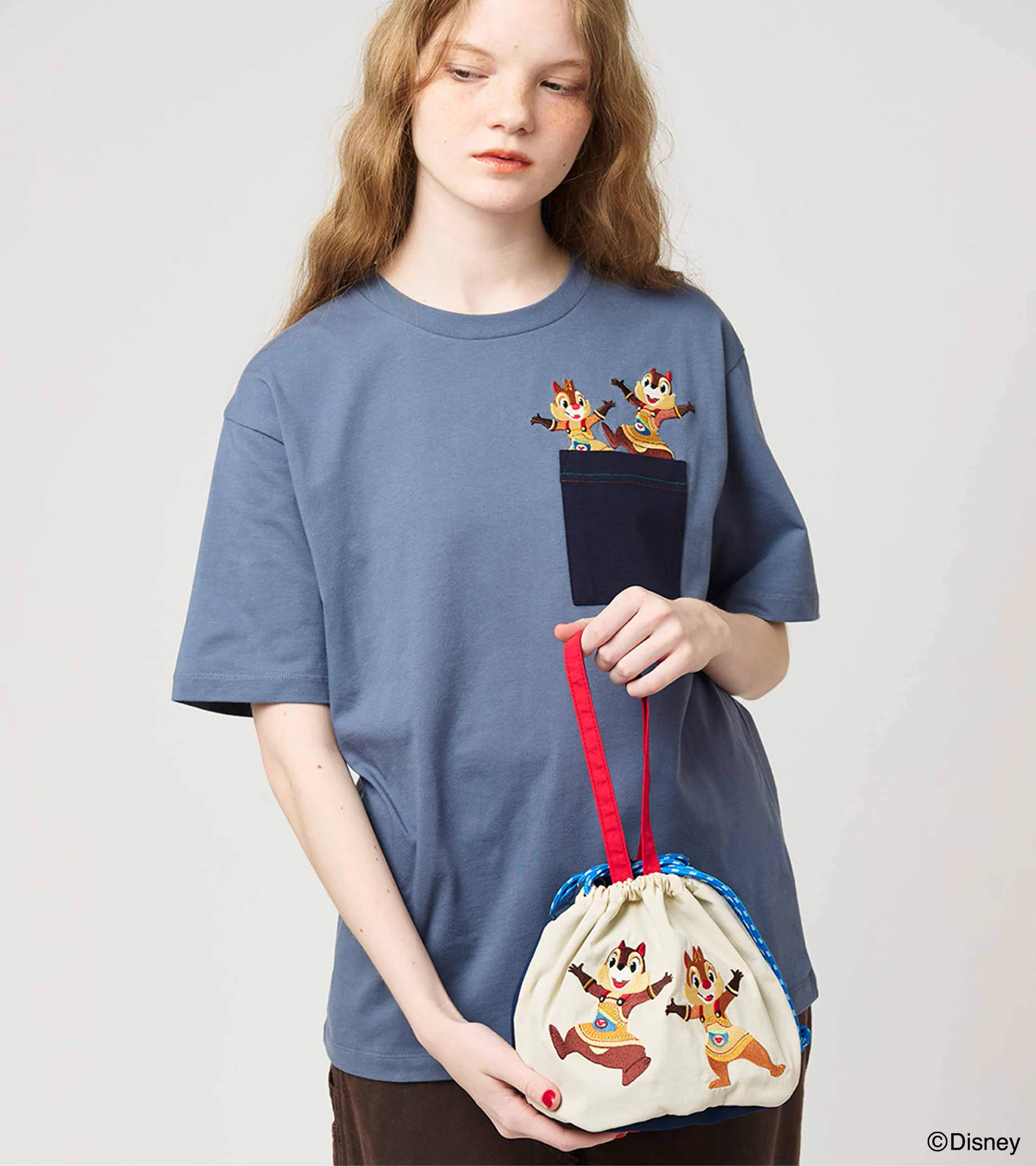 未使用　グラニフ　キングダムハーツ　コラボ　チップとデール　刺繍　Tシャツ グラニフ on X: 