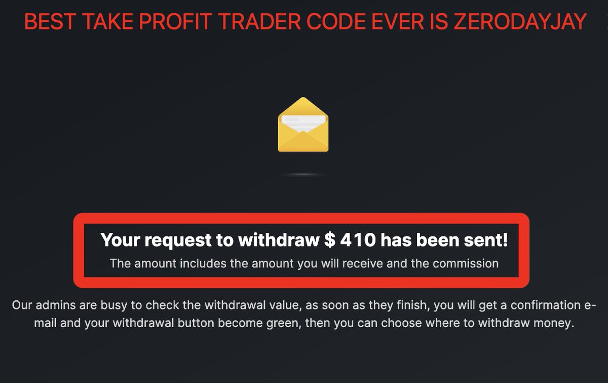 zerodayjay's tweet photo. I love getting daily payouts from Take Profit Trader! Let's see how long I can keep this going for... 30% OFF Plus No Activation Fee!! #takeprofittrader #propfirms #FuturesTrading #EADCONCEPTS #ZFGCONCEPTS https://t.co/fPAbMvs3a8