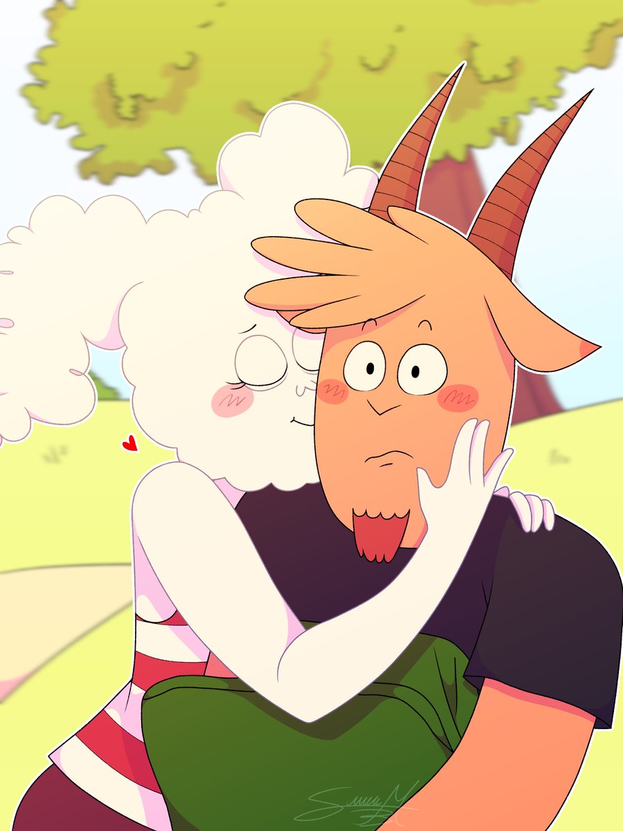 Amo este ship☁️💞🐐

.
.
.
#RegularShow #thomasxCj