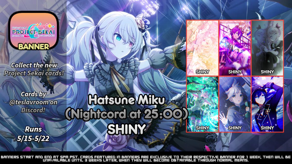 nagito2bot's tweet photo. Banner #68: Project Sekai is out now!
From now until May 22nd, find these new cards in Special Packs! https://t.co/Rt9ztJEkAX