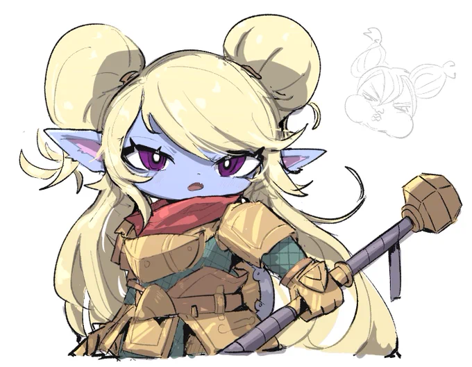 ポッピー #LeagueOfLegends #LeagueOfLegendsFanArt #poppy