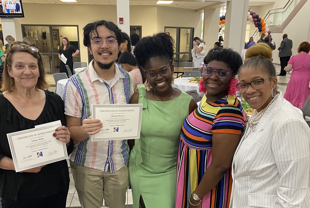 What an HONOR to show appreciation and celebrate with our New Teachers this evening.