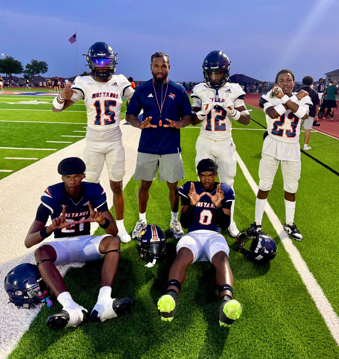 Sachse Corners Spring Game 25’

2 Interceptions