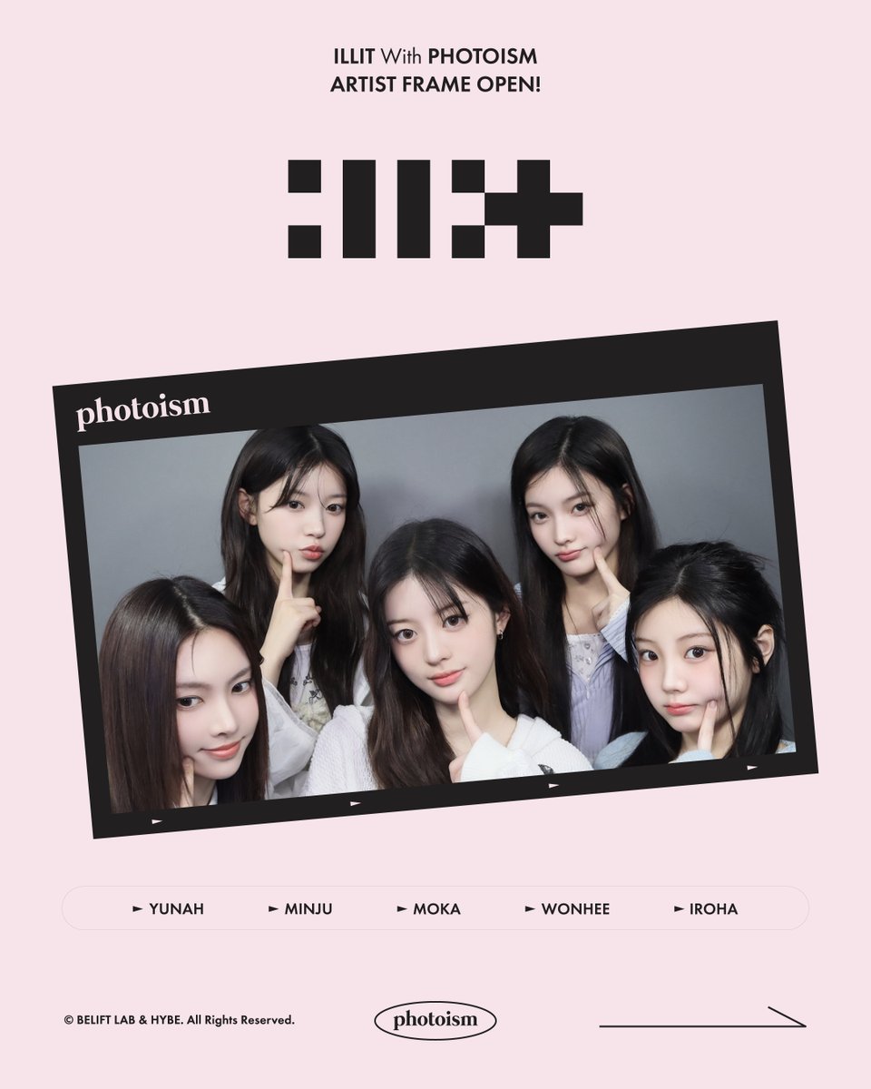ミンジュ　ILLIT PHOTOISM フォトイズム　直筆サイン入り ミンジュ ILLIT PHOTOISM フォトイズム 直筆サイン入り ILLIT