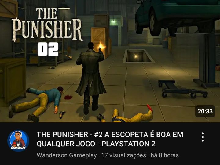 Muita preguiça pra fazer uma simple thumb né 

Ainda usou IA pra piora as coisas (maluco com três pernas) #punisher #punisherps2