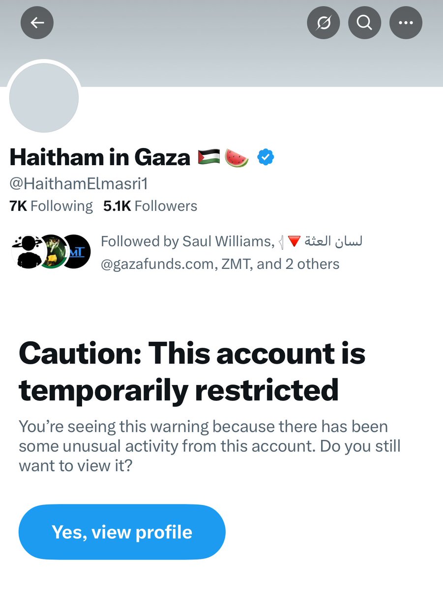 AMANI (@xoamani) on Twitter photo This is so messed up- Gazans are posting their final messages because of how unimaginably horrific things are right now.
Meanwhile, <a href="/elonmusk/">gorklon rust</a> is restricting their accounts: This is so messed up- Gazans are posting their final messages because of how unimaginably horrific things are right now.
Meanwhile, <a href="/elonmusk/">gorklon rust</a> is restricting their accounts: