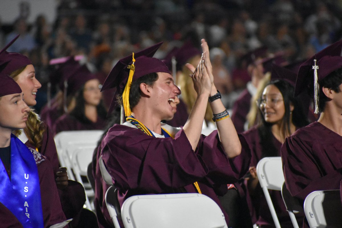 A little later than expected, but the Bearden High School Class of 2025 has officially graduated! ☔️
