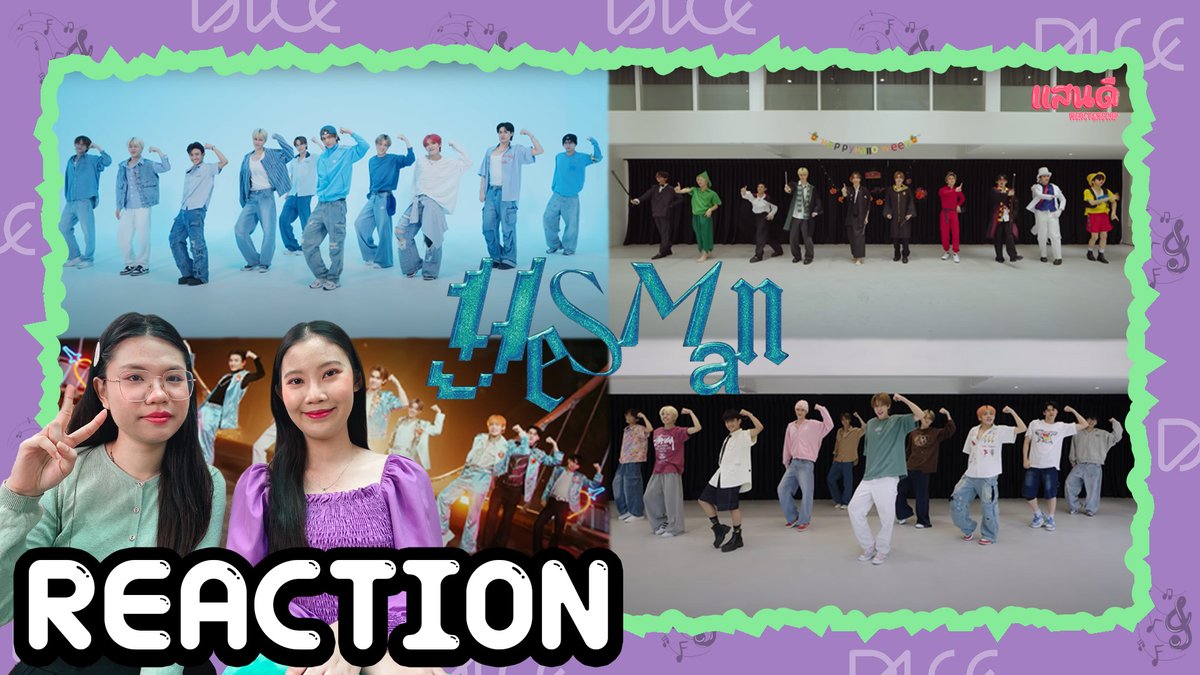 🌈 [REACTION] DICE 'YES MAN' Dance Performance

📍 youtu.be/HjA4NdR5BMU

#แสนดีมีสุขChannel
#DICE #DICE_SONRAY
#DICE_YESMAN_MV
#MINthanakrit #ALEXbuckland
#JAYkansopon #APOwachirakon
#JISANGakira #OBOaphinat
#MADDOCdavies #CHEESEchayapol
#OTTOsippavitch #FRAMEtanannat