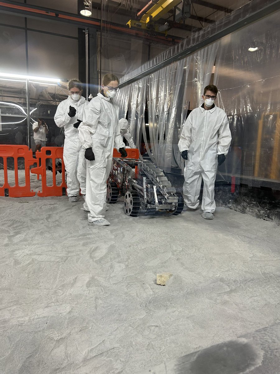 paulvans's tweet photo. The  @mtuMEEM MINE Astrohuskies team arrived in Florida yesterday and successfully completed our test run today. Tomorrow the competition runs start. Watch the team (team 11) Friday at 11:20 AM and Saturday at 4:30 PM EST https://t.co/3bCuiBavR5 https://t.co/fFXZrBrkG3