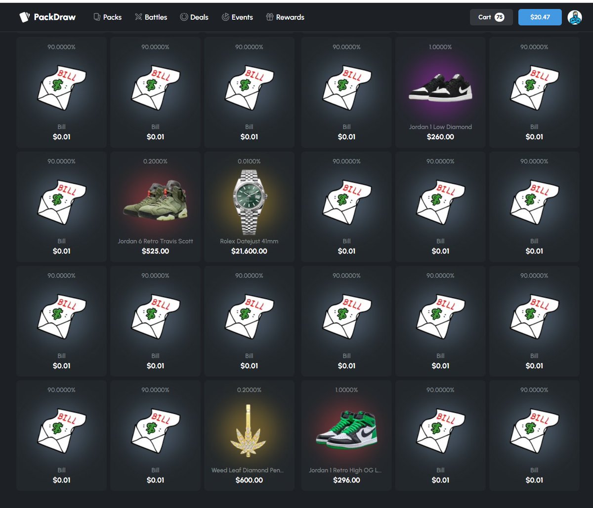 Smackdowness's tweet image. $21K ROLLIE ON MY BOY @RawDogg209 CASE BABY!

USE CODE RAW ON @PackDraw 
packdraw.com/en/battles/cma…

10% RAWRUN - $54.54 CASE BABY!
packdraw.com/en/cm4t55y9500…

$50 RANDOM RETWEET