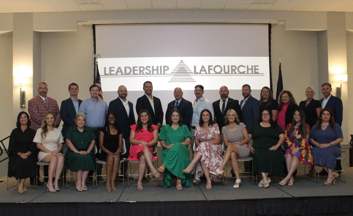 LeadLafourche's tweet photo. It is an honor and a privilege to present the Leadership Lafourche Class of 2025! Thank you for your commitment to yourself and to your community.

#LeadLafourche  #LeadershipLafourche https://t.co/NfTkcL9iS7