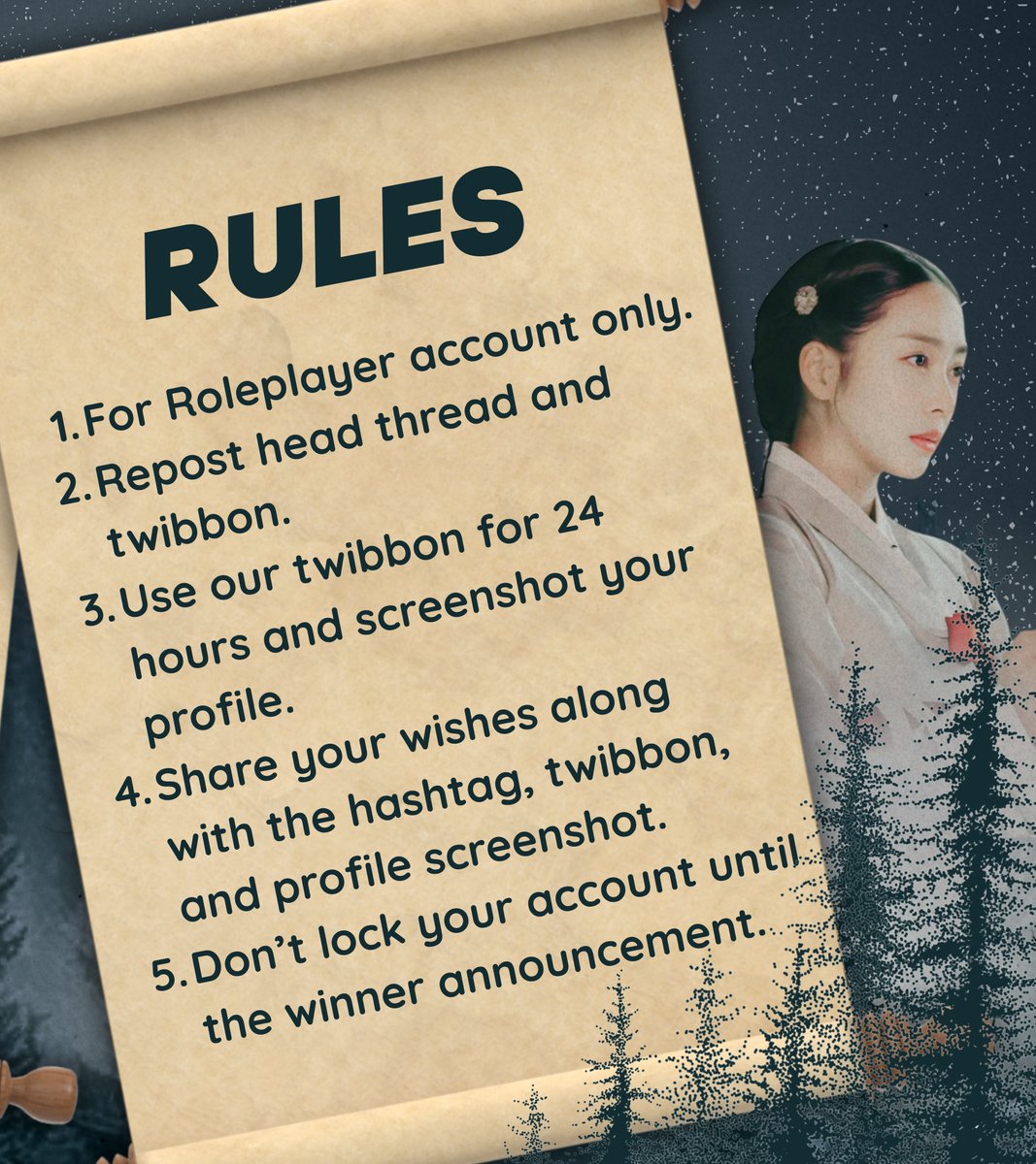 ᅠ
The hidden truth might lie within, once you sense the moment to entwine the 𝐠𝐢𝐯𝐞𝐚𝐰𝐚𝐲. Step forth as the rightful heir by following the guidelines, and present a 𝐡𝐨𝐩𝐞𝐟𝐮𝐥 𝐩𝐨𝐞𝐦 as your mark of grace and purpose.
ᅠ