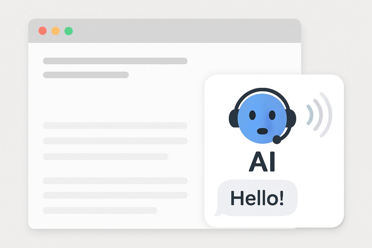 vedaaAI's tweet photo. Introducing our AI Speaking Widget — a smart, voice-enabled assistant that talks directly to your visitors in real time. Whether it’s answering questions, guiding users, or showcasing your services, our AI does it with personality and precision. Engage better. Convert faster. https://t.co/4tfMteOdgt